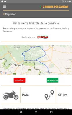 Dos Ruedas Por Zamora android App screenshot 9