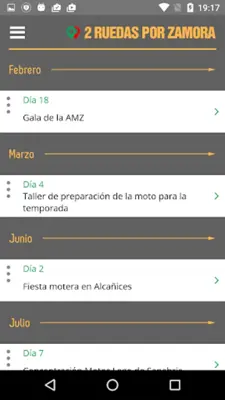 Dos Ruedas Por Zamora android App screenshot 13