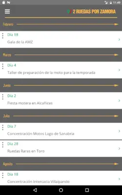 Dos Ruedas Por Zamora android App screenshot 7